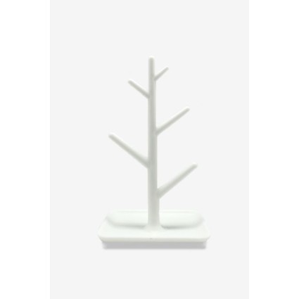 Mono Smykketræ, minimalistisk i hvid